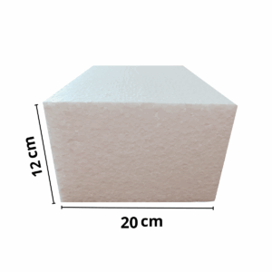 Moldura Externa Bloco EPS 20 x 12 cm | Fachada, Viga, Coluna, Beiral | 1 metro