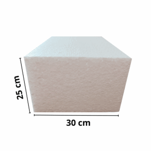 Moldura Externa Bloco EPS 30 x 25 cm | Fachada, Viga, Coluna, Beiral | 1 metro