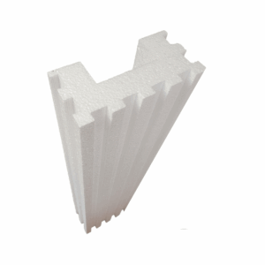 Coluna quadrada meia cana - EPS