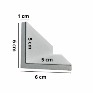 Moldura Externa Cantoneira 5 x 5 cm | Fachada, Coluna