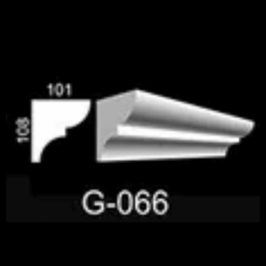 Moldura externa | fachada - EPS - Modelo G066