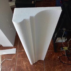 Moldura externa | fachada - EPS - Modelo E35