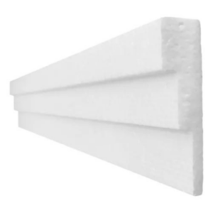 Moldura Roda Teto Isopor EPS Sanca 20 cm - Modelo KUAD3D20