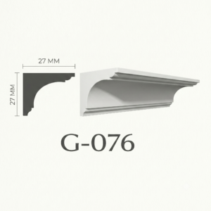 Moldura externa | fachada - EPS - Modelo G076